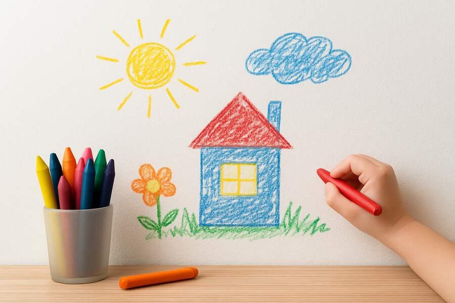 How to Remove Crayon Stains From The Walls